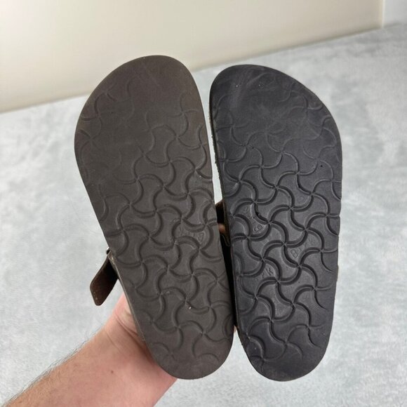 Birkenstock Gizeh Brown Leather Thong Sandals Women’s Size 35 EU - Picture 10 of 10